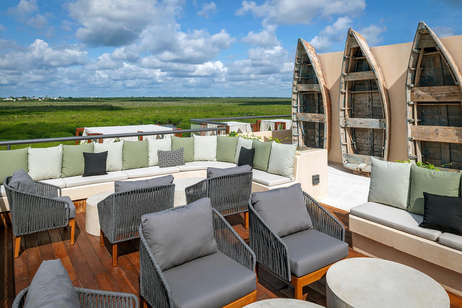 A Private Junior Suite At The All-Inclusive, Ventus At Marina El Cid Spa & Beach (Adults Only) Puerto Morelos Exterior foto