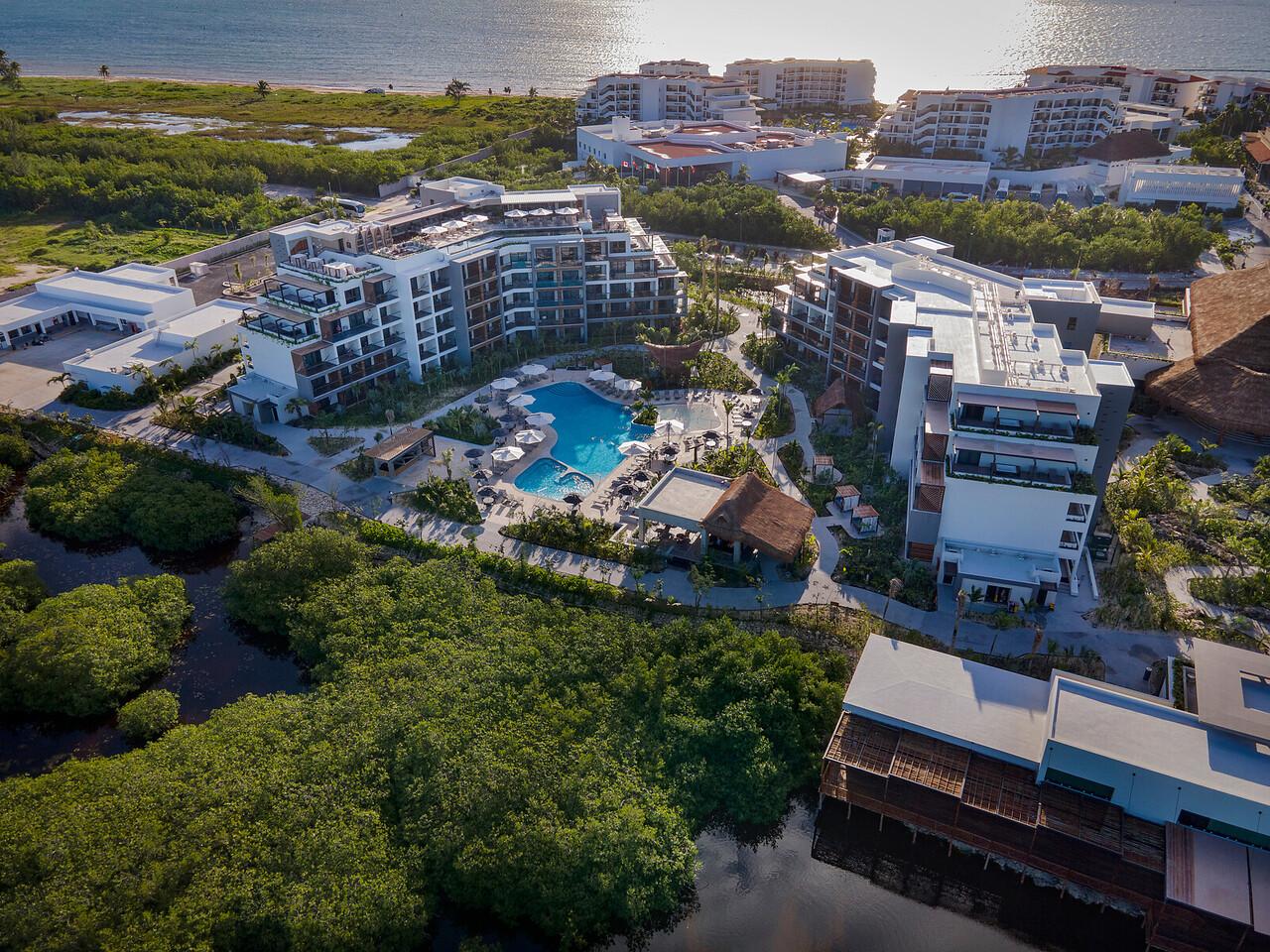 A Private Junior Suite At The All-Inclusive, Ventus At Marina El Cid Spa & Beach (Adults Only) Puerto Morelos Exterior foto