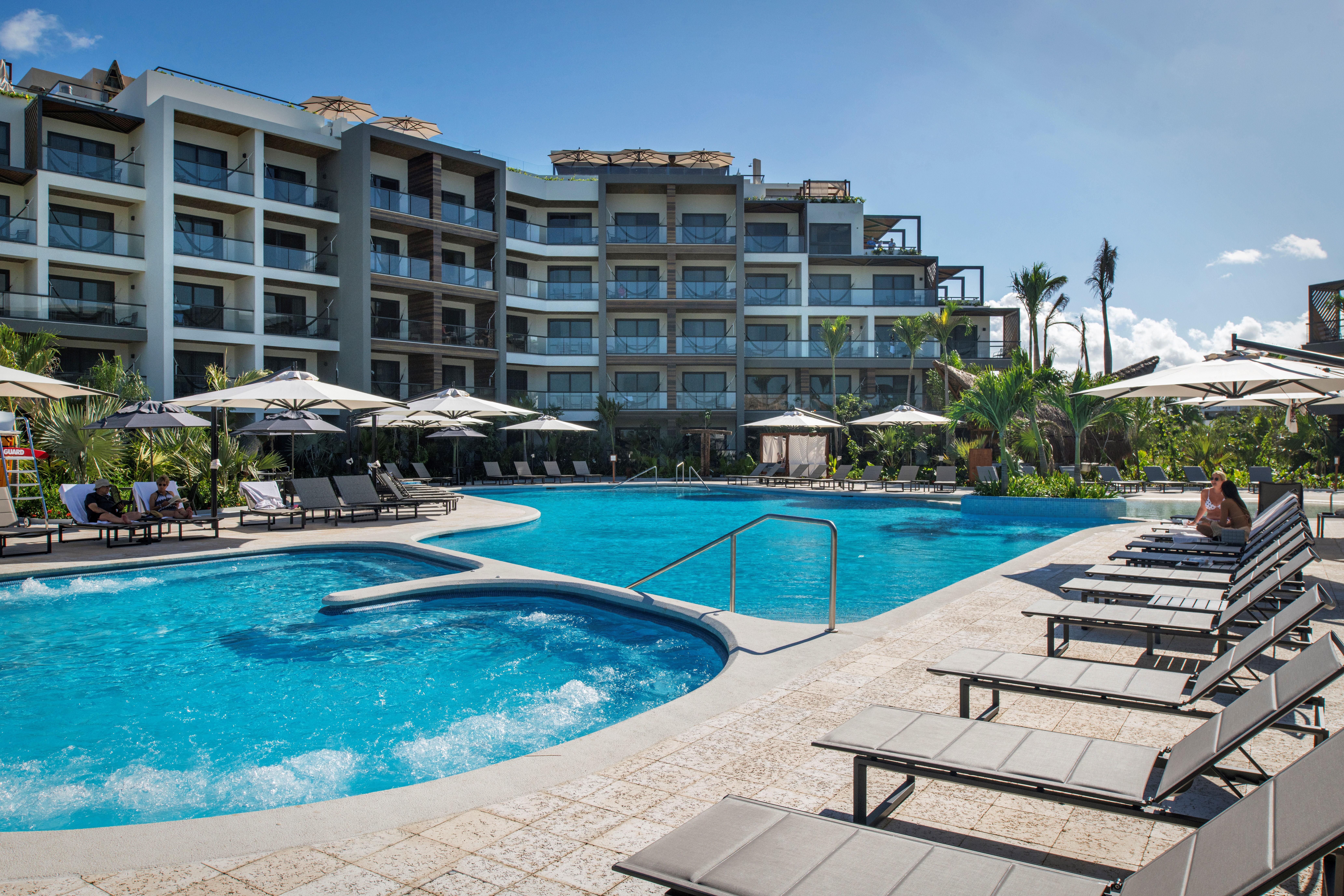 A Private Junior Suite At The All-Inclusive, Ventus At Marina El Cid Spa & Beach (Adults Only) Puerto Morelos Exterior foto